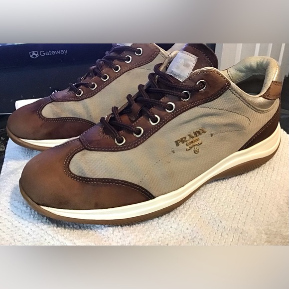 Prada Sneakers Wmns Sz 8 - Picture 4 of 12